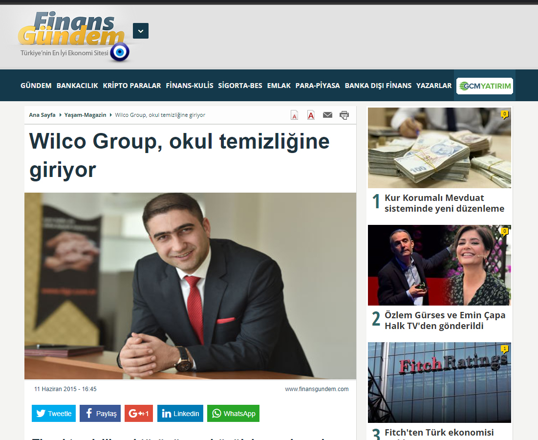 Finansgundem.com’da Yayınlanan Haberimiz…