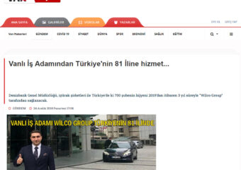 Vanekspres.com’da Yayınlanan Haberimiz…