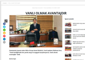 Vansesigazetesi.com’ da Yer Alan Haberimiz…