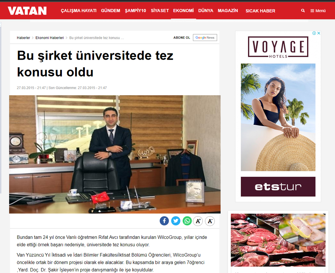 Gazetevatan.com’da Yer Alan Haberimiz…